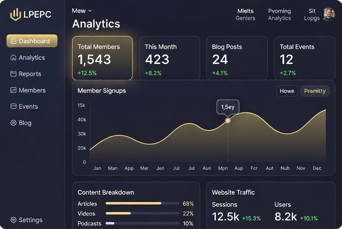 LPEPC — Admin Dashboard